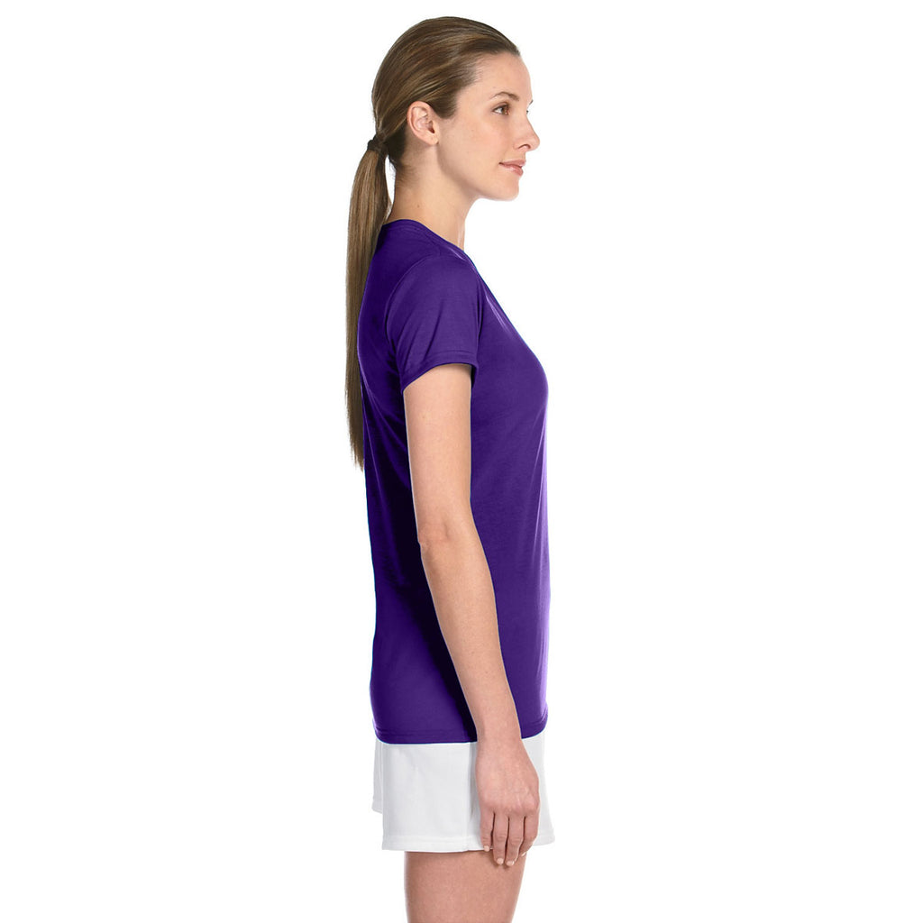 Gildan Women's Purple Performance 5 oz. T-Shirt