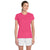 Gildan Women's Safety Pink Performance 5 oz. T-Shirt