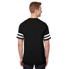 Gildan Men's Black/White Heavy Cotton Victory T-Shirt