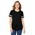 Gildan Women's Black/White Heavy Cotton Victory T-Shirt