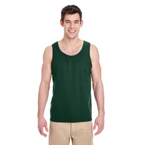 Gildan Men's Forest Green Heavy Cotton 5.3 oz. Tank