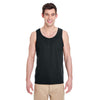 Gildan Men's Black Heavy Cotton 5.3 oz. Tank