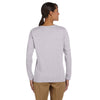 Gildan Women's Sport Grey Heavy Cotton 5.3 oz. Long-Sleeve T-Shirt