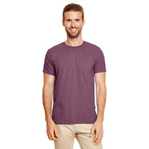 Gildan Men's Heather Maroon Softstyle 4.5 oz. T-Shirt
