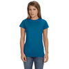 Gildan Women's Antique Sapphire Softstyle 4.5 oz. Fitted T-Shirt