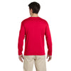 Gildan Men's Cherry Red Softstyle 4.5 oz. Long-Sleeve T-Shirt