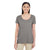 Gildan Women's Graphite Heather Softstyle 4.5 oz. Deep Scoop T-Shirt