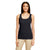 Gildan Women's Black Softstyle 4.5 oz. Racerback Tank