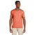 Gildan Men's Heather Orange Softstyle 4.5 oz. V-Neck T-Shirt