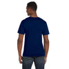 Gildan Men's Navy Softstyle 4.5 oz. V-Neck T-Shirt