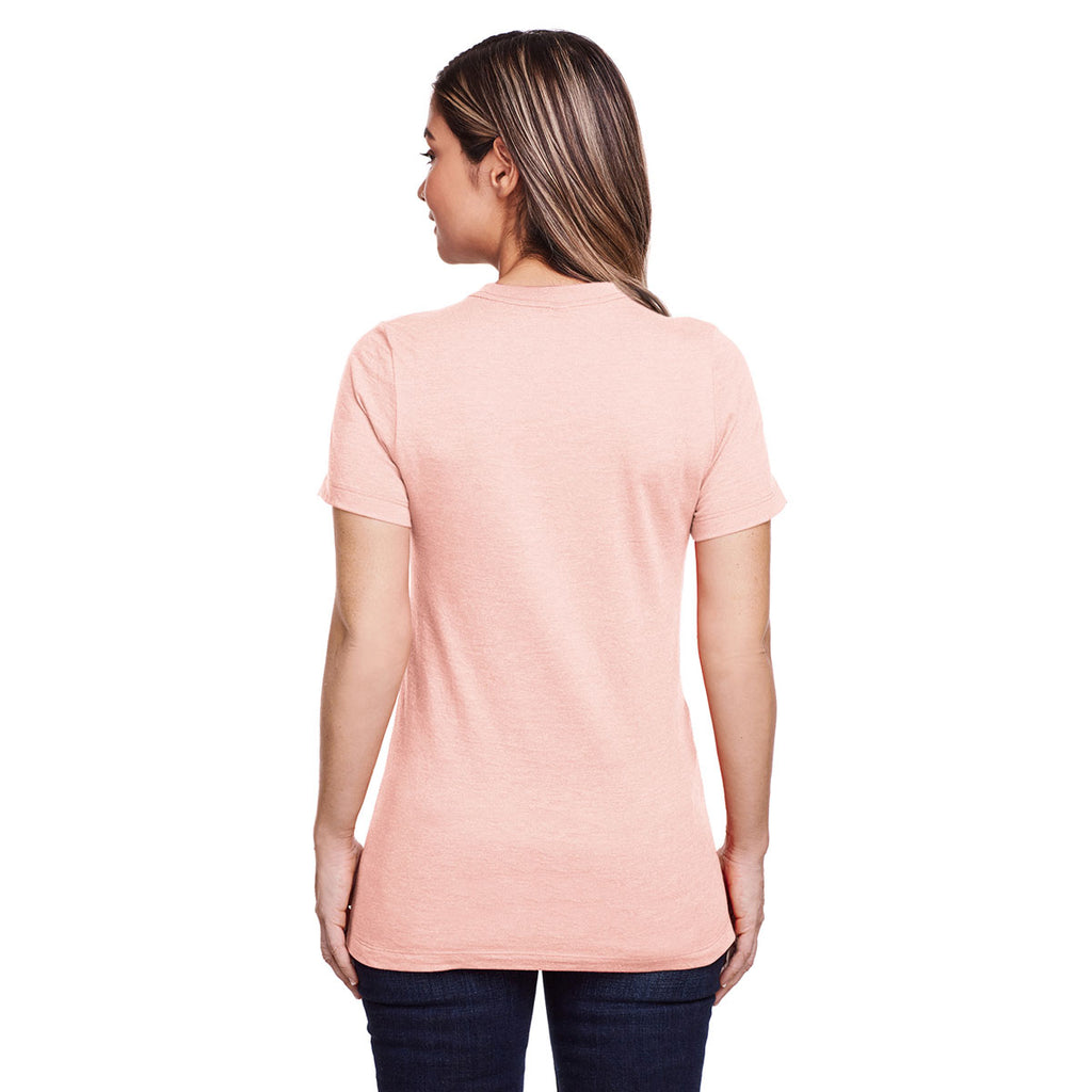 Gildan Women's Dusty Rose Softstyle CVC T-Shirt