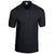 Gildan Men's Black 6 oz. 50/50 Jersey Polo