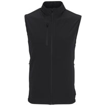 Greg Norman Men's Black Windbreaker Full-Zip Vest