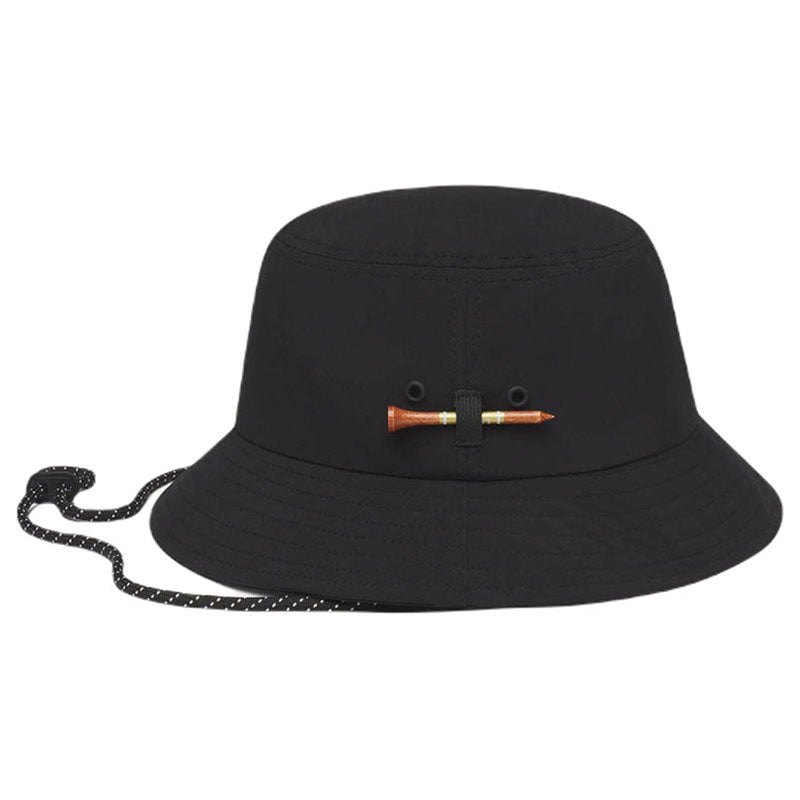 UNRL Black DWR Bucket Hat