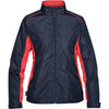 Stormtech Women's Navy/Sport Red Axis Track Jacket