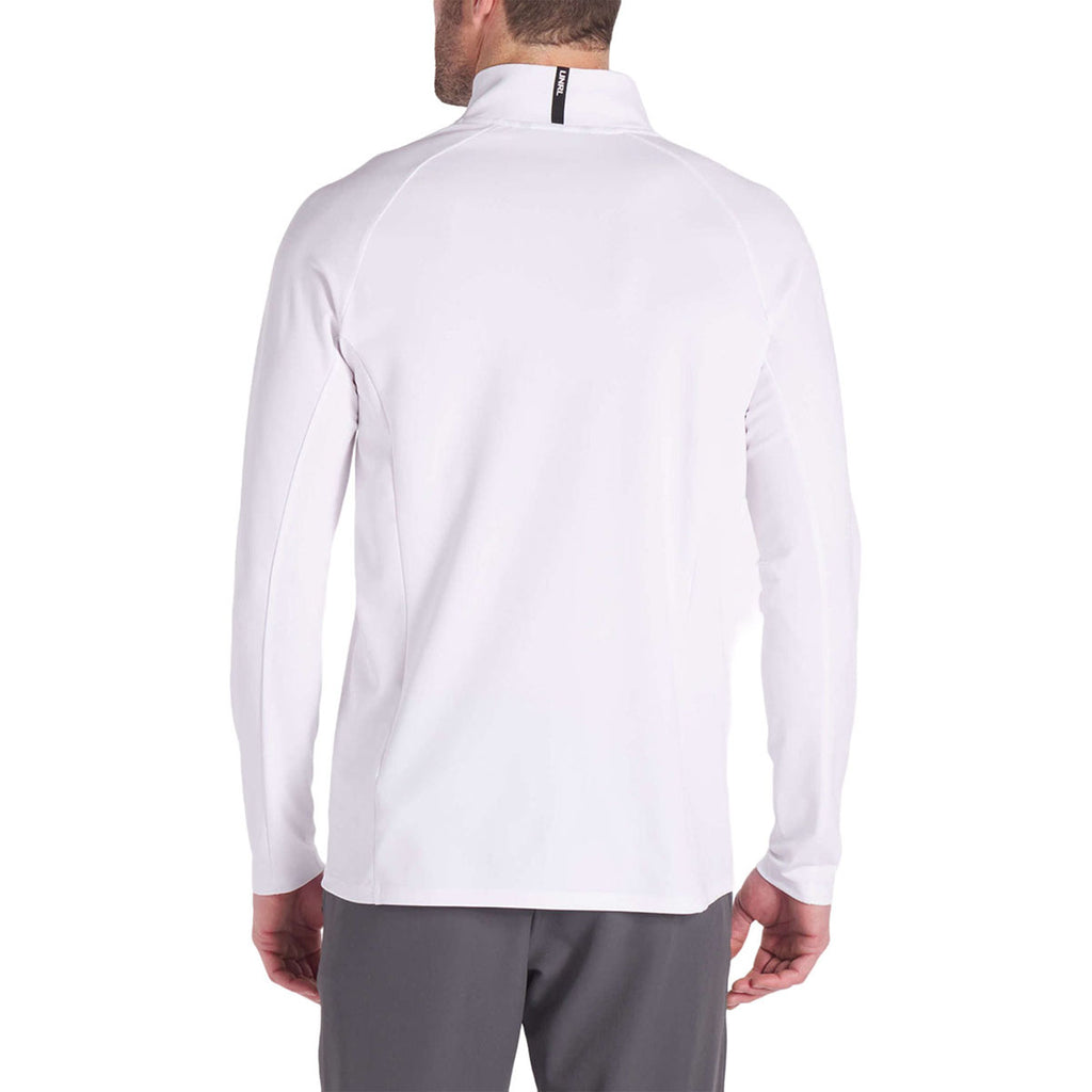 UNRL Men's White Highlands Quarter Zip