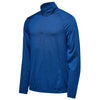 Stormtech Men's Classic Blue Heather Milano Quarter Zip Pullover