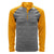 Levelwear Men's Heather Grey/Gold Vandal Quarter Zip