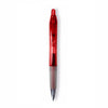 BIC Clear Red Intensity Clic Gel Pen with Blue Ink