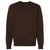 Independent Trading Co. Men's Brown Heavyweight Crewneck Sweatshirt