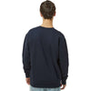 Independent Trading Co. Men's Navy Heavyweight Crewneck Sweatshirt