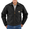 Carhartt Men's Tall Black Duck Detroit Jacket