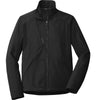 Port Authority Men's Black Back-Block Soft Shell Jacket