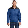 Port Authority Men's True Blue/Deep Black Horizon Puffy Jacket