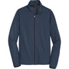 Port Authority Men's Dress Blue Navy Active Soft Shell Jacket