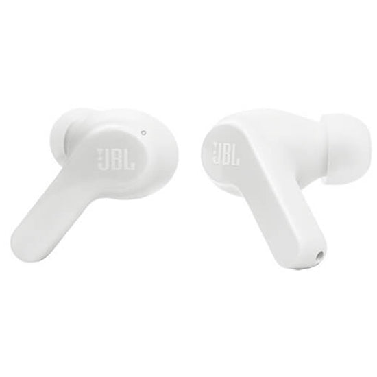 JBL White Vibe Beam True Wireless Earbuds