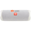 JBL White Flip 5 Portable Waterproof Speaker