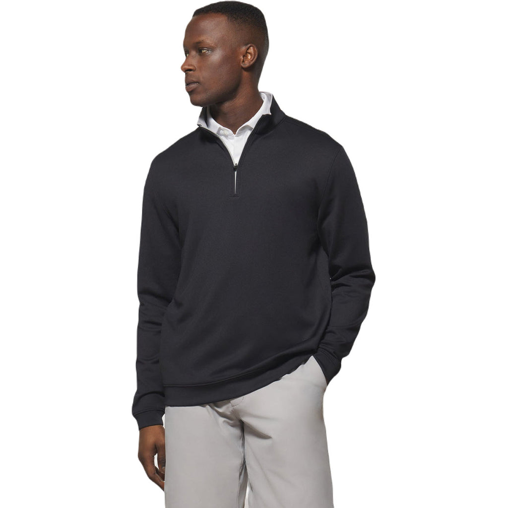 Johnnie-O Men's Black Diaz Performance 1/4 Zip Pullover