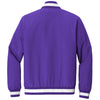 Sport-Tek Men's Purple Insulated Varsity Jacket