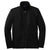 Sport-Tek Men's Black/Black Tricot Track Jacket