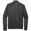 Sport-Tek Men's Graphite Grey/Black Tricot Track Jacket