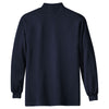 Port Authority Men's Navy Interlock Knit Mock Turtleneck