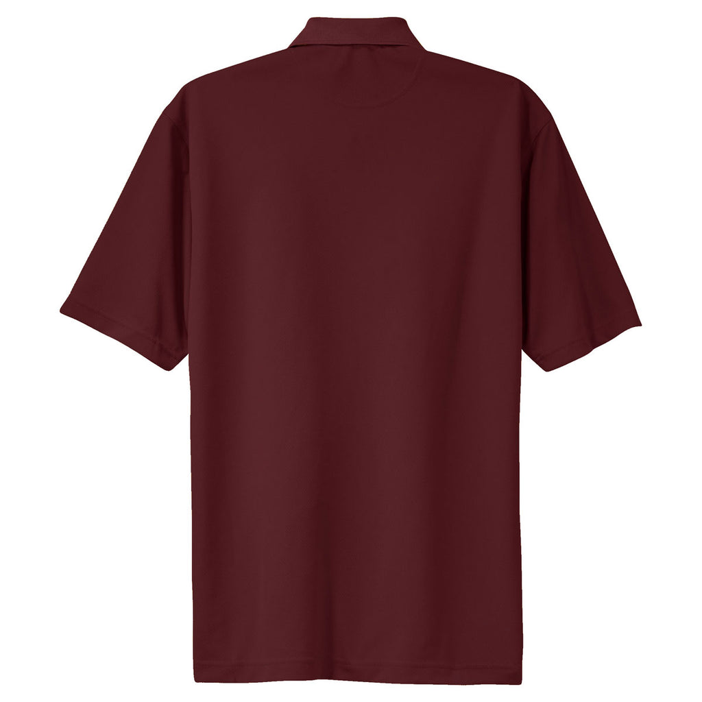 Sport-Tek Men's Maroon Dri-Mesh Polo