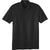 Port Authority Men's Black Silk Touch Interlock Performance Polo