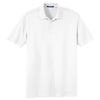 Port Authority Men's White Silk Touch Interlock Performance Polo