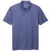 Port Authority Men's Royal Heather Heathered Silk Touch Performance Polo