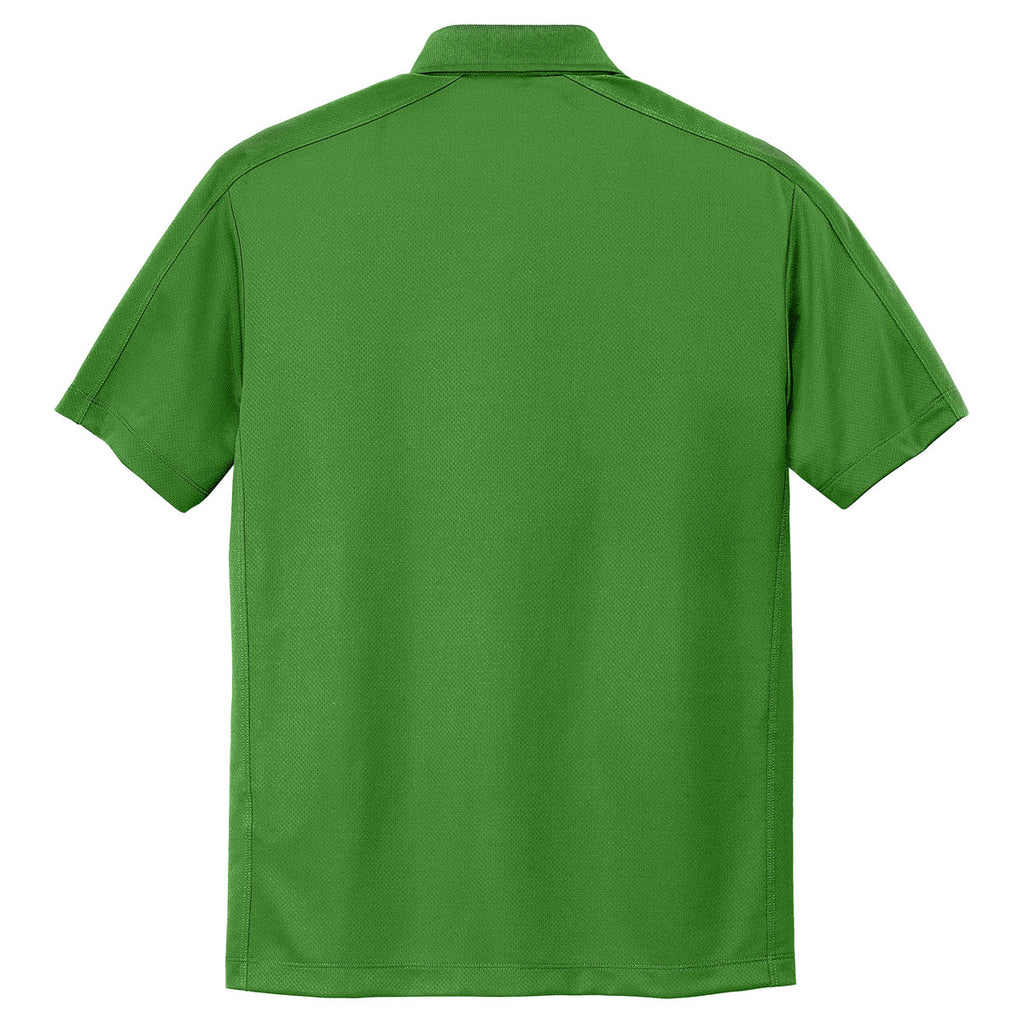 Port Authority Men's Vine Green Diamond Jacquard Polo