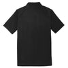 Port Authority Men's Black Crossover Raglan Polo