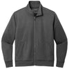 Port Authority Men's Grey Steel Heather C-FREE Double Knit Full-Zip