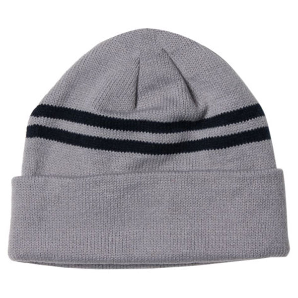 AHEAD Grey/Navy Toque Double Stripe