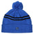 AHEAD Cobalt/Black Toque Multi-Stripe With Pom