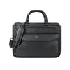 Solo Black Harrison Triple Compartment Briefcase