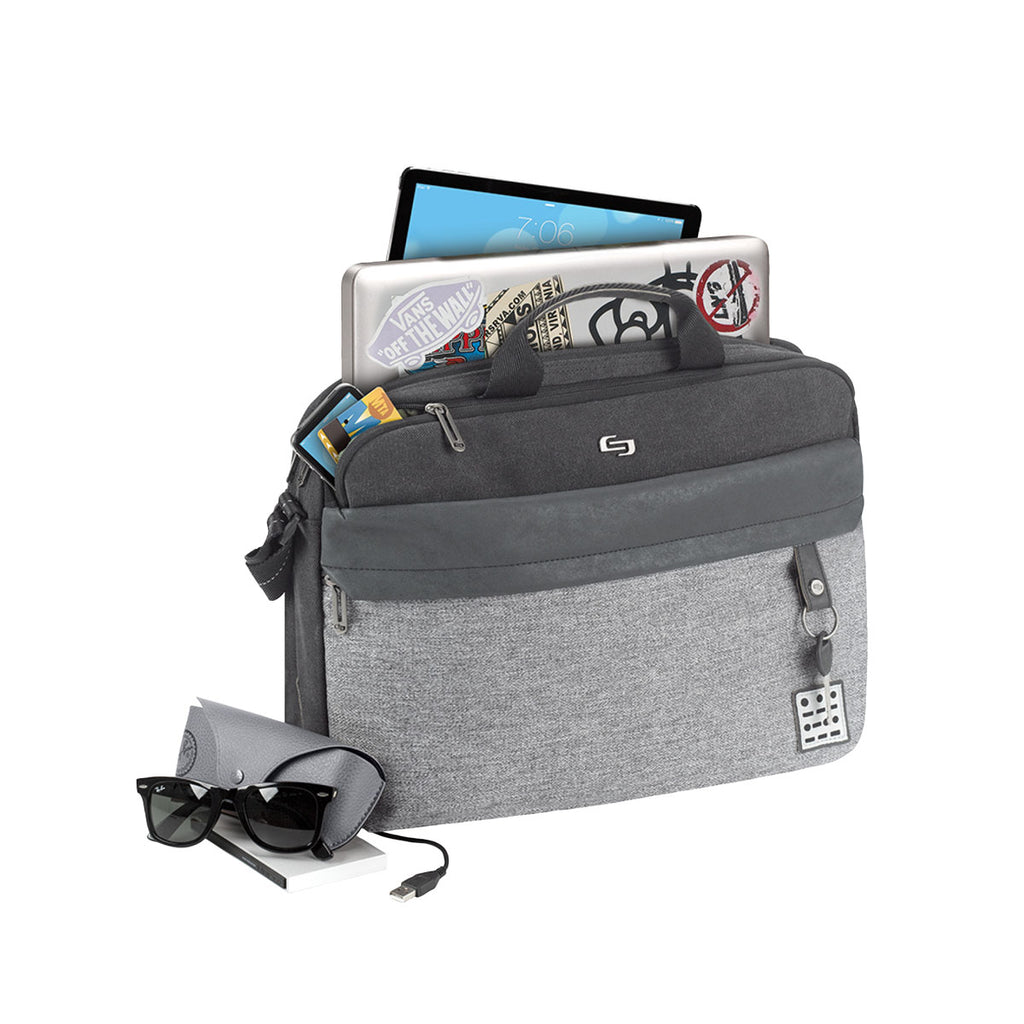 Solo Black Venture Briefcase