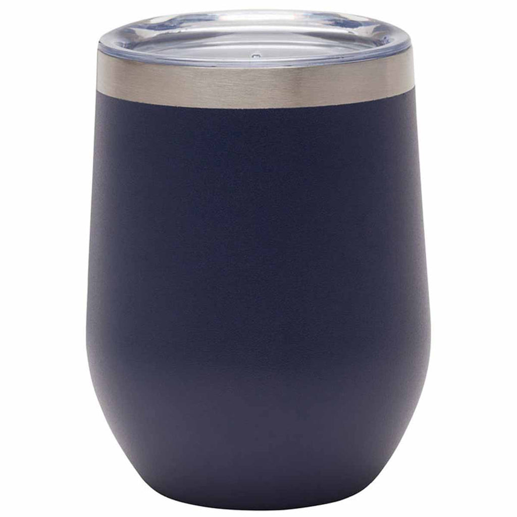 Logomark Blue Aria 12 oz. Double Wall Vacuum Wine Cup