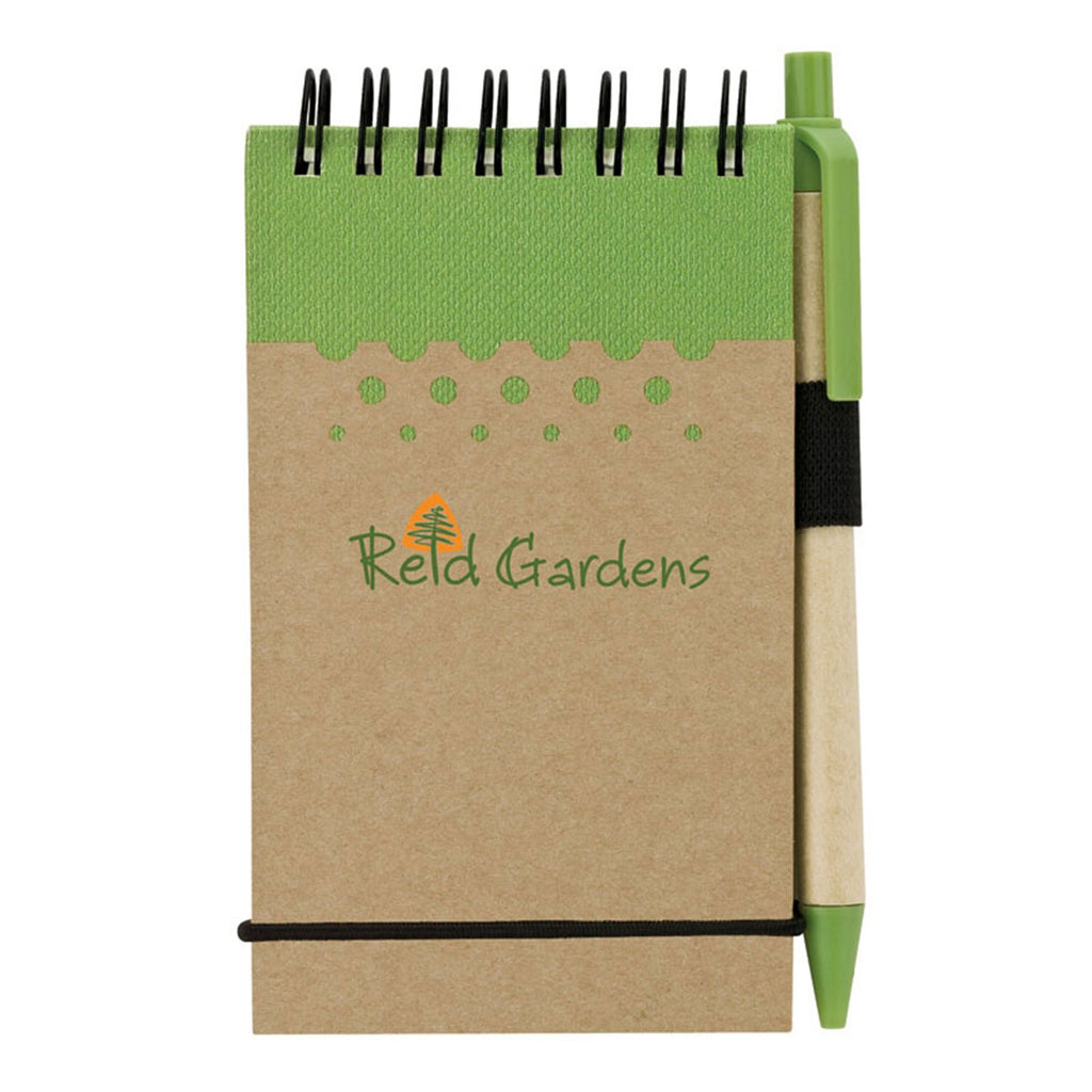 Sovrano Green Chou Mini Jotter & Pen