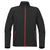 Stormtech Men's Black/Bright Red Orbiter Softshell